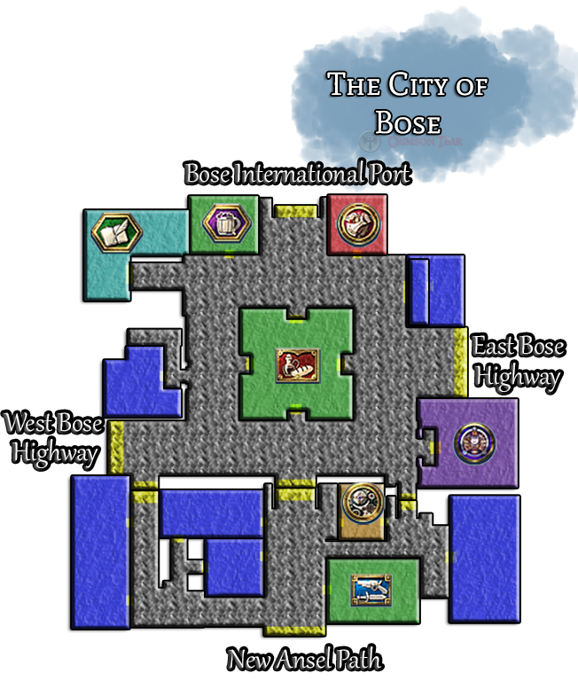 The City of Bose Map