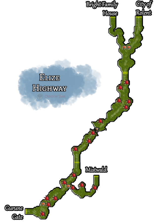Elize Highway Map