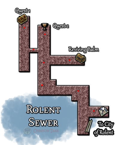 Map of Rolent Sewers