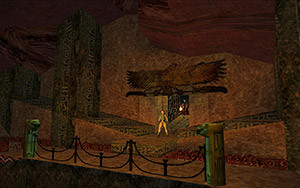 Tomb Raider 4: The Last Revelation - The Tomb of Seth Sphinx Entrance