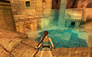 Tomb Raider 4: The Last Revelation - Temple of Karnak Entrance