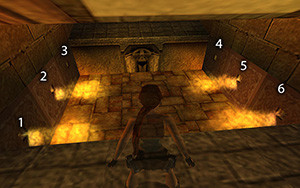 Tomb Raider 4: The Last Revelation - Niche Puzzle