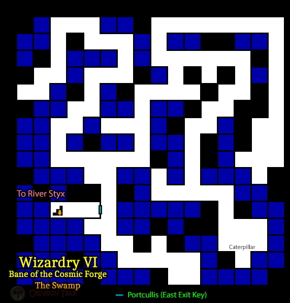 Wizardry 6: Bane of the Cosmic Forge - The Swamp