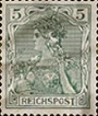German Reichspost Stamp