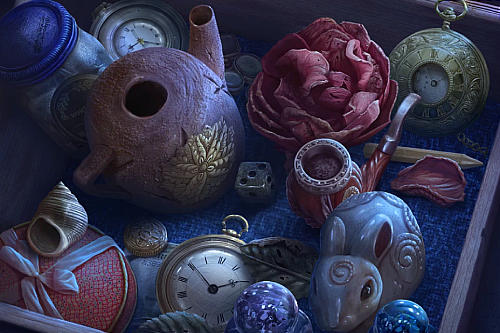 Murder in the Alps: The Phantom - Investigation 3: Antique Shop Box