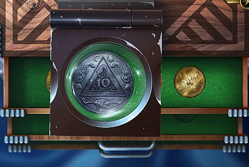 Murder in the Alps: The Phantom - Investigation 3: Antique Shop Fish Coin