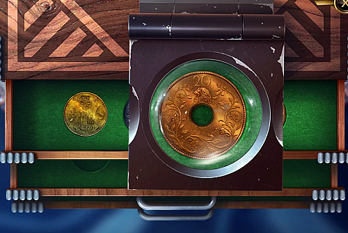 Murder in the Alps: The Phantom - Investigation 3: Antique Shop Lion Coin