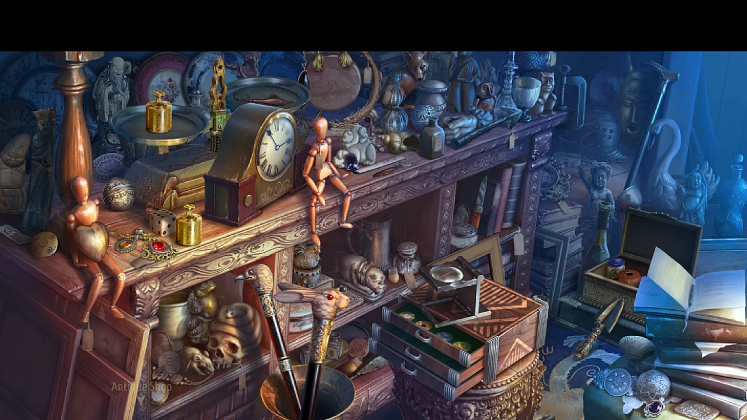 Murder in the Alps: The Phantom - Investigation 3: Antique Shop Open