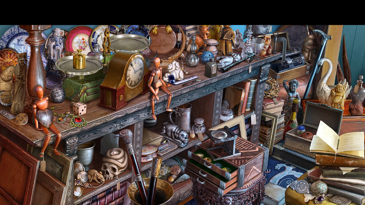 Murder in the Alps: The Phantom - Investigation 6: Antique Shop