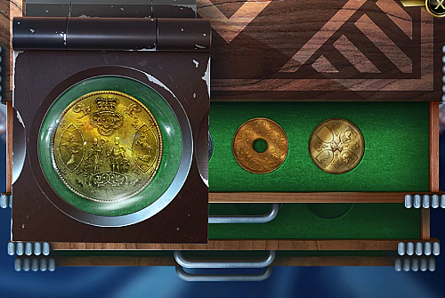 Murder in the Alps: The Phantom - Investigation 6: Antique Shop Crown Coin