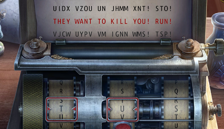 Murder In the Alps: The Phantom - Decoded Message Solution