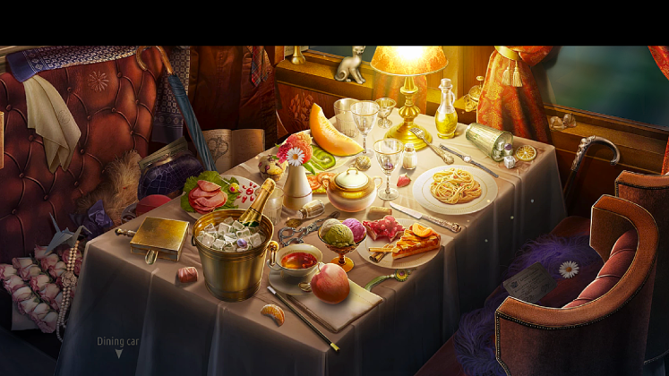 Murder in the Alps: The Heir - Investigation 1: Dining Car