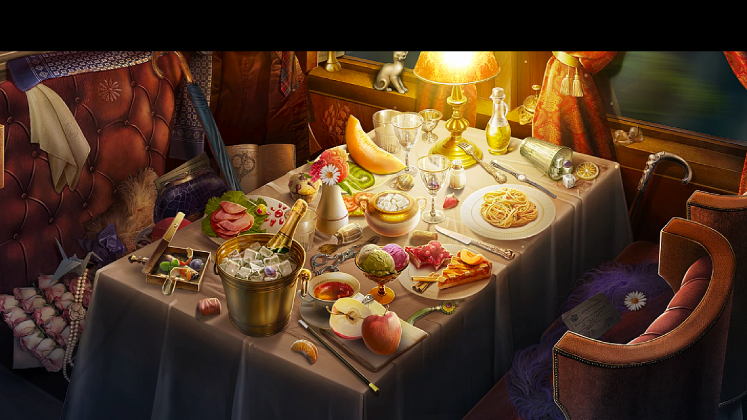 Murder in the Alps: The Heir - Investigation 1: Dining Car Open