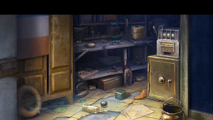 Murder in the Alps: The Heir - Investigation 24: Service Room