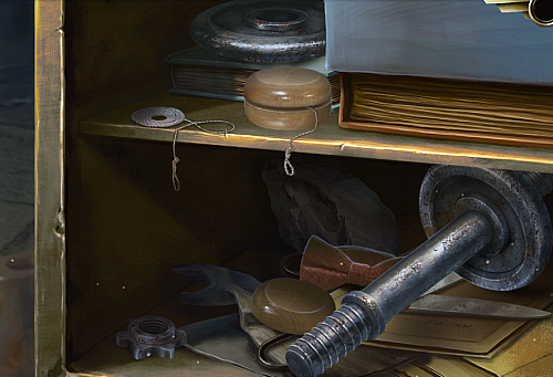 Murder in the Alps: Exiled Dead - Investigation 12: Service Room Safe