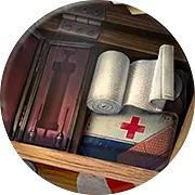 Murder In the Alps: The Only Redemption - Bandage Location