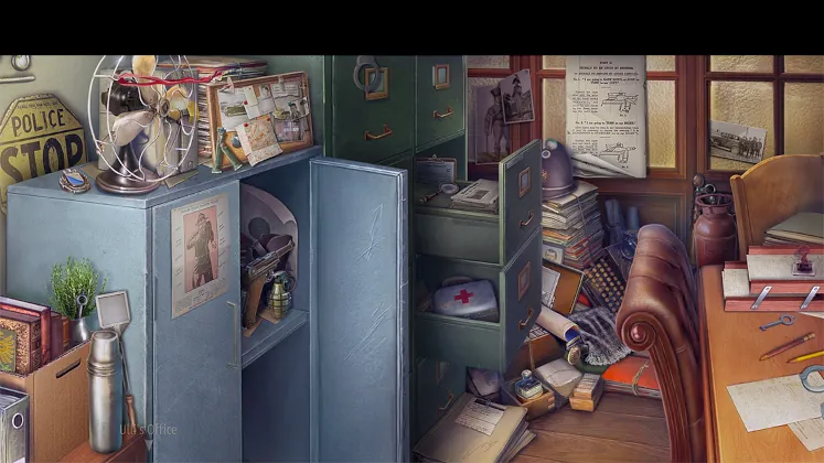 Murder In the Alps: Forgotten Momento - Investigation 12: Ulli's Officem Open