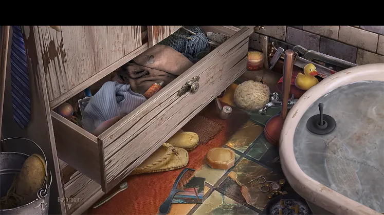 Murder In the Alps: Forgotten Momento - Investigation 15: Francisco's Bathroom Open