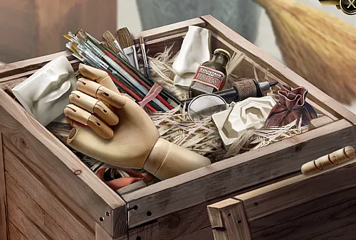 Murder In the Alps: Forgotten Momento - Investigation 24: Art Gallery Hall Crate