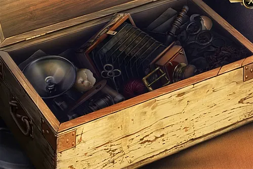 Murder In the Alps: Forgotten Momento - Investigation 25: Dark Room Box