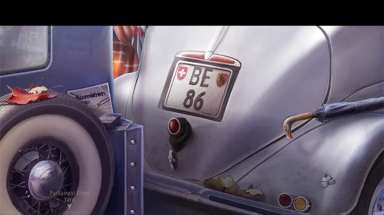 Murder In the Alps: Forgotten Momento - Investigation 6: Car Outside Cantonal Parliament