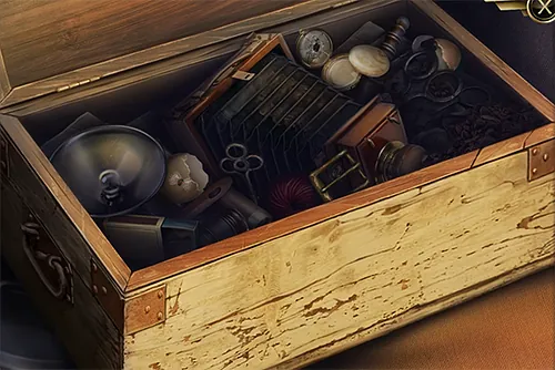 Murder In the Alps: Forgotten Momento - Investigation 7: Dark Room Box