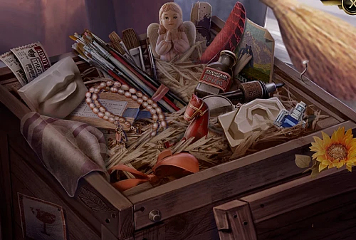 Murder in the Alps: No Quarter - Investigation 1: Art Gallery Hall Crate