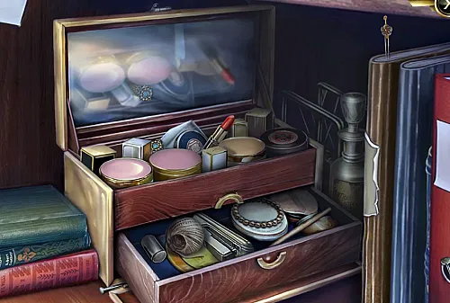 Murder in the Alps: No Quarter - Investigation 14: Anna's Office Jewlery Box