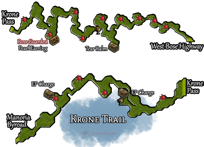 Krone Trail Map