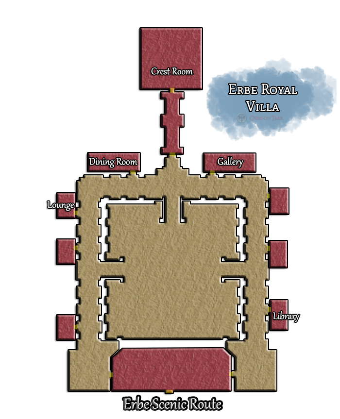 Erbe Royal Villa Map