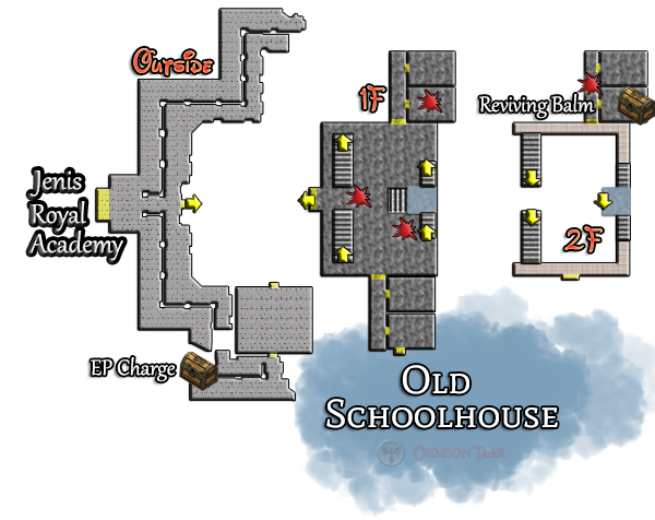 Jenis Royal Old Schoolhouse Map