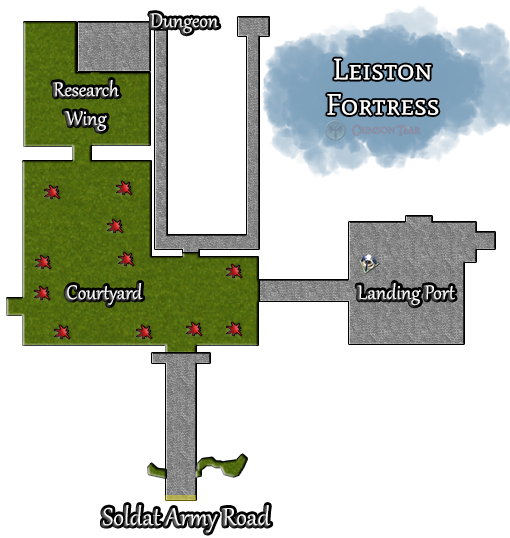 Leiston Fortress Map