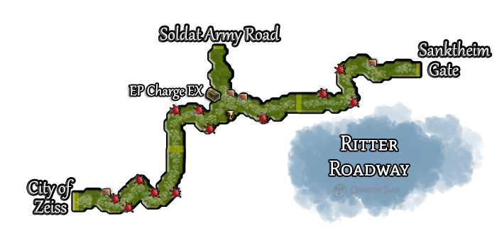Ritter Roadway Map