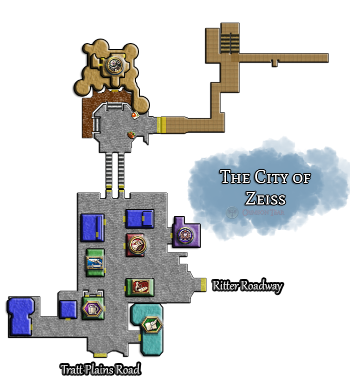 The City of Zeiss Map